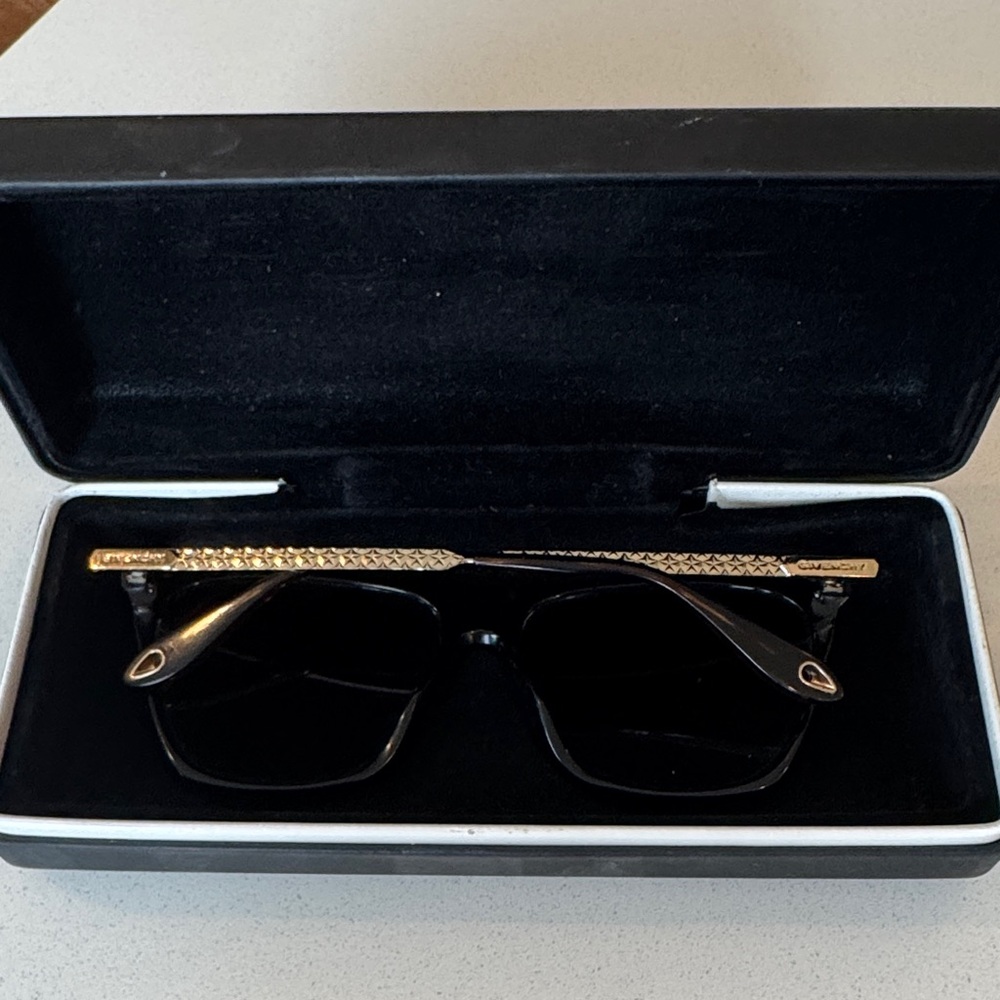Givenchy Black Square Sunglasses - image 7